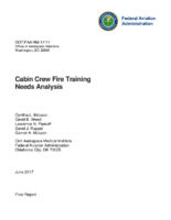 Cabin Crew Fire Training Needs Analysis