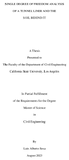 Single Degree of Freedom Analysis of a Tunnel Liner and the Soil Behind It