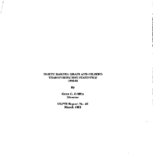 North Dakota Grain and Oilseed Transportation Statistics 198081