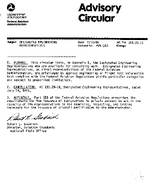 AC 183291S Designated Engineering Representatives