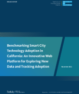 Benchmarking Smart City Technology Adoption in California An Innovative Web Platform for Exploring New Data and Tracking Adoption