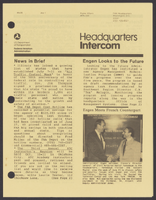 FAA Headquarters Intercom JulyDecember 1986