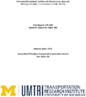 ConnectedAutomated Vehicle and Infrastructure Research Michigan Mobility Transformation Facility MTF