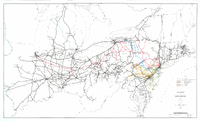 Railroads in Reorganization as of February 1975 Included in Rail Reorganization Act of 1973