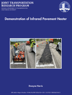 Demonstration of Infrared Pavement Heater
