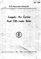 CAM 42 Irregular Air Carrier And Off Route Rules 1953