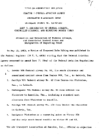 Part 71 Airspace Docket No 63SW20 Alteration And Revocation Of Federal Airways And Associated Control Areas And Designation Of Reporting Point