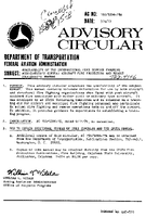 AC 150520015A Availability of the International Fire Service Training Associations IFSTA Aircraft Fire Protection and Rescue Procedures Manual