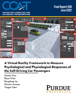 A Virtual Reality Framework to Measure Psychological and Physiological Responses of the SelfDriving Car Passengers