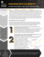 Enhanced InPlace Density Accurate Measurements Help To Ensure Adequate Density