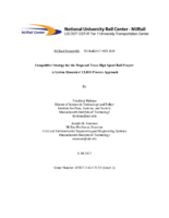 Competitive strategy for the proposed Texas high speed rail project  a system dynamics CLIOS process approach