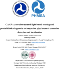 CAAP A Novel Structured Light Based Sensing and Probabilistic Diagnostic Technique for Pipe Internal Corrosion Detection and Localization
