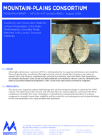 Durability and Volumetric Stability of NonProprietary UltraHigh Performance Concrete Mixes Batched With Locally Sourced Materials Research Brief