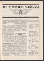 Civil Aeronautics Journal July 1 1940