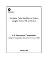 Developing traffic signal control systems using the national ITS architecture