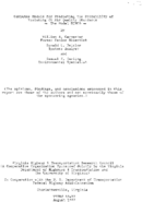Computer models for predicting the probability of violating CO air quality standards  the model SIMCO