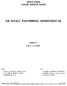 Air Vehicle Performance Characteristics Volume VITakeoff