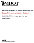 Advancing Rural Mobility Program Stage 1 Implementation Report