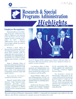 Research and Special Programs Administration Highlights