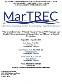 Vehicle to Infrastructure V2I and Vehicle to Vehicle V2V Passenger and Freight Vehicle Applications to Enhance Safety and Efficiency in Coastal Evacuations