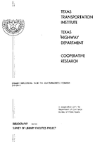 Dynamic Deflections Using the Electromagnetic Vibrator Bibliography
