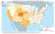 Estimated FAF Flow for Trucks Going To From and Within Colorado on National Highway System 2017