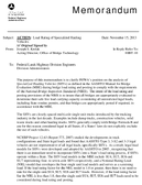 Load Rating of Specialized Hauling Vehicles Memorandum