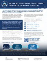 Artificial Intelligence Deployment Center of Excellence AI COE Brief