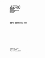 Product evaluation  Dow Corning 888