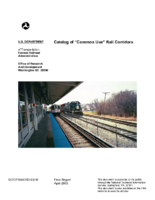 Catalog of Common Use Rail Corridors