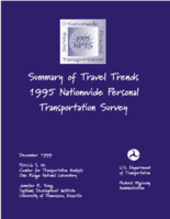 Summary of Travel Trends 1995 Nationwide Personal Transportation Survey