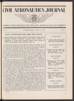 Civil Aeronautics Journal June 15 1940