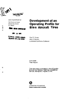 Development of an Operating Profile for Bias Aircraft Tires