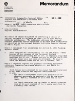 Information Outstanding Regional Office Requests for Decisions or Guidance from Headquarters