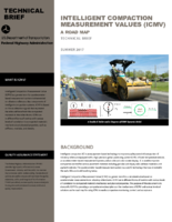 Intelligent Compaction Measurement Values ICMV  techbrief
