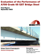 Evaluation of the Performance of A709 Grade 65 QST Bridge Steel