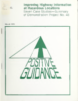 Improving highway information at hazardous locations  seven case studies  summary of demonstration project no 48