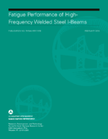 Fatigue Performance of HighFrequency Welded Steel IBeams