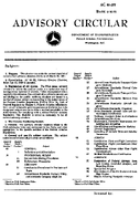 AC 002TT Advisory Circular Checklist