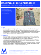Field Evaluation of GeogridReinforced Pavement Systems on Soft Subgrades Brief