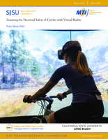 Assessing the Perceived Safety of Cyclists with Virtual Reality