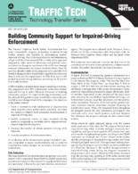 Building Community Support for Impaired Driving Enforcement Traffic Tech