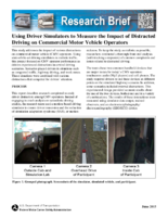 Using Driver Simulators to Measure the Impact of Distracted Driving on Commercial Motor Vehicle Operators Research Brief