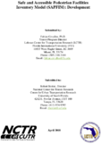 Safe and Accessible Pedestrian Facilities Inventory Model SAPFIM Development