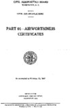 Part 01 Airworthiness Certificates