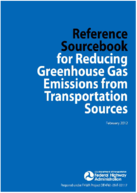 Reference Sourcebook for Reducing Greenhouse Gas Emissions from Transportation Sources