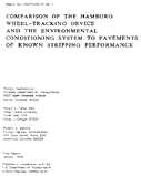 Comparison of the Hamburg WheelTracking Device and the Environmental Conditioning System to Pavements of Known Stripping Performance