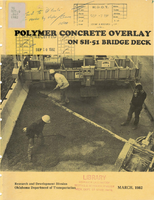 Polymer Concrete Overlay on SH 51 Bridge Deck