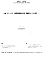 Air Vehicle Performance Characteristics Volume II Descent