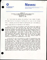 Remarks by Secretary of Transportation Elizabeth Hanford Dole to the Alcohol and Drug Rule Conference